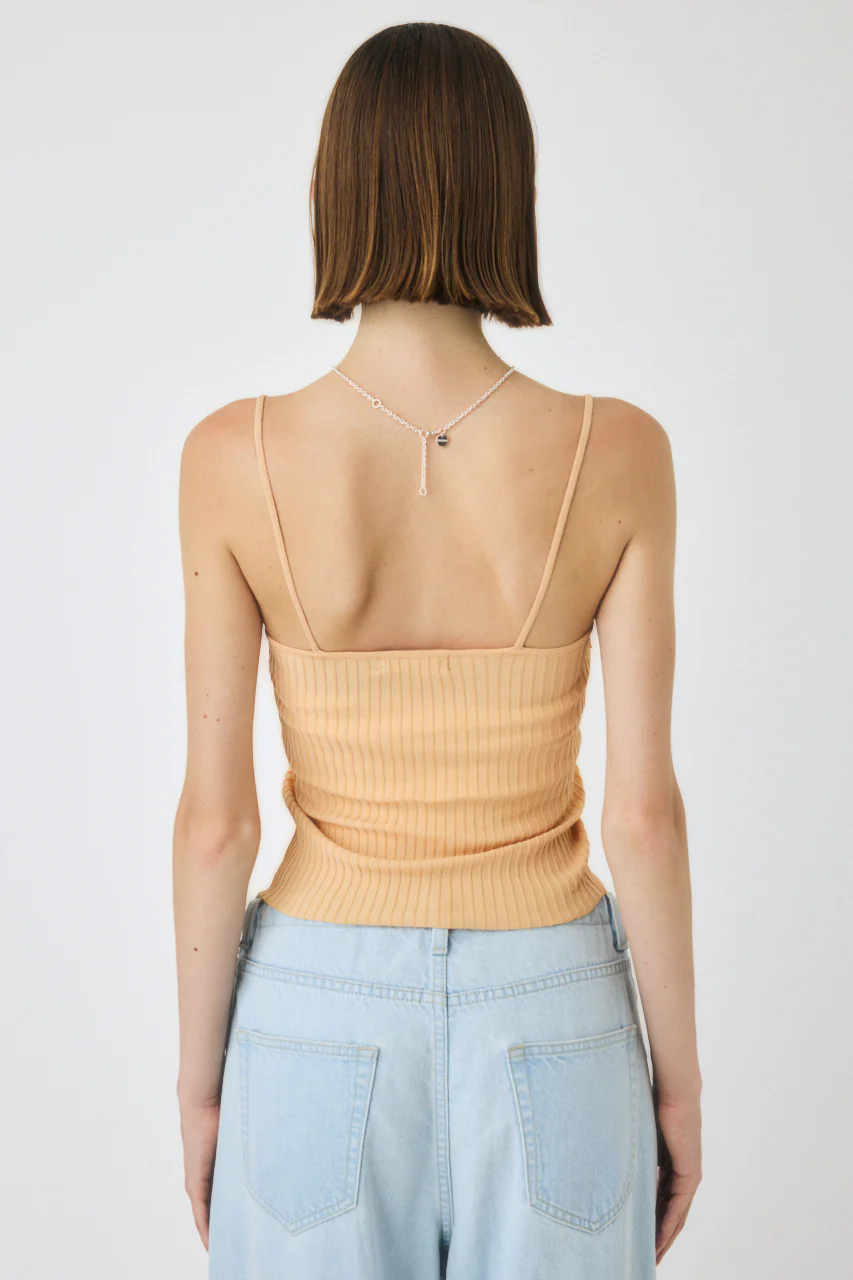 LACE TRIM RIB CAMI - Image 3