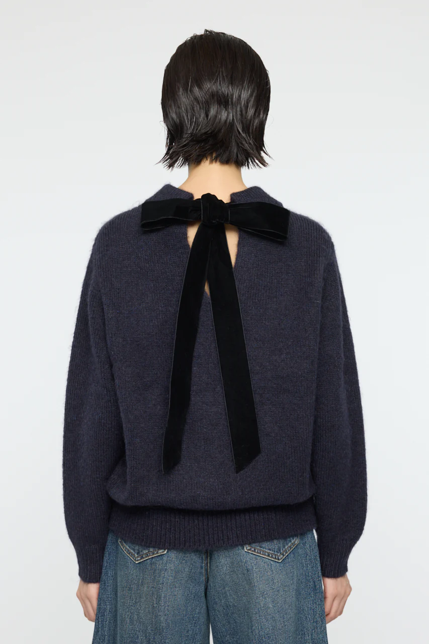 BACK RIBBON SWEATER - Image 3