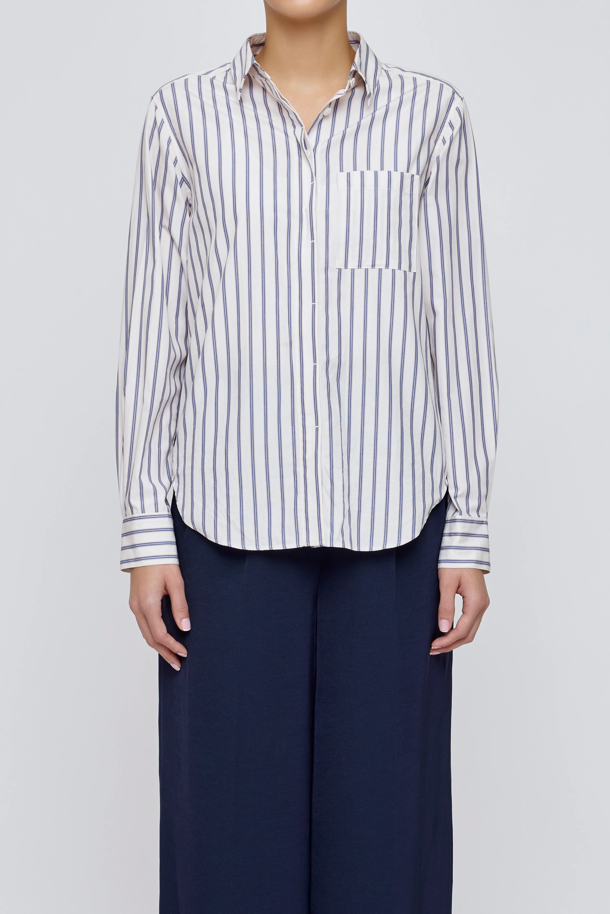 BASIC STRIPED SHIRT