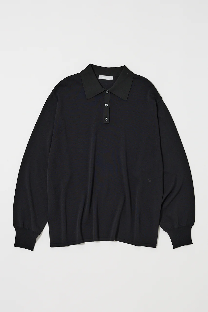BORDER KNIT POLO