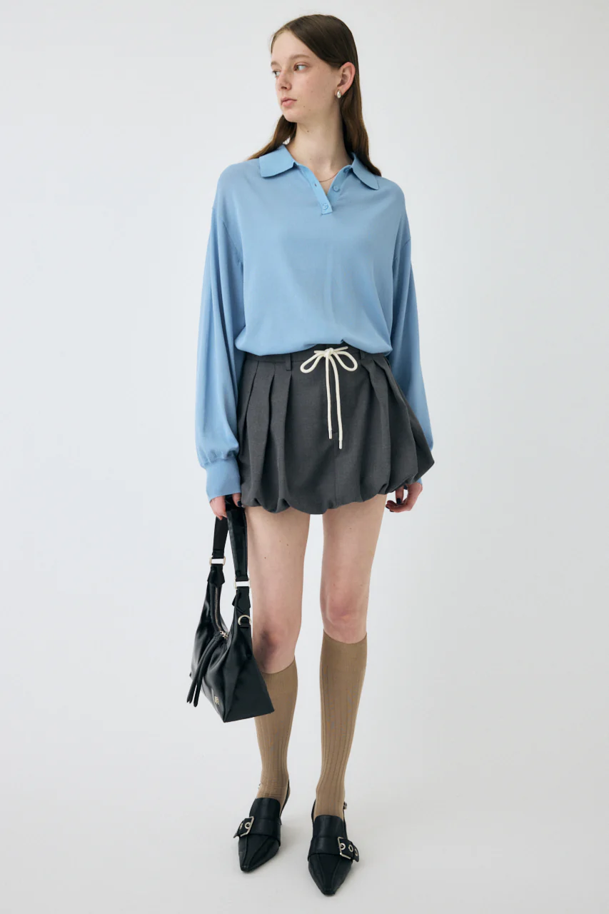 BORDER KNIT POLO - Image 3