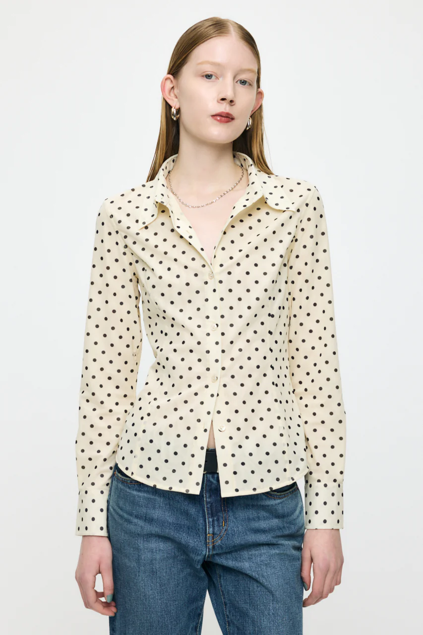 DOT TULLE SHIRT - Image 2