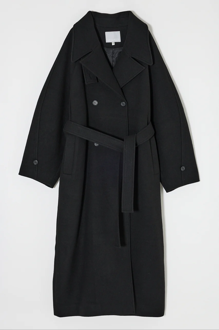 FORM SLEEVE LONG COAT