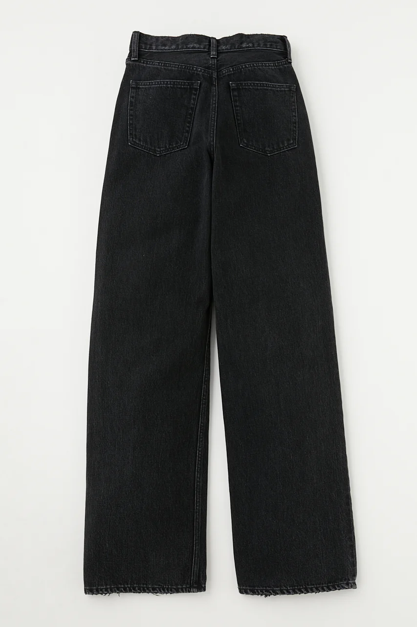 HIGH WAIST BLACK STRAIGHT - Image 4