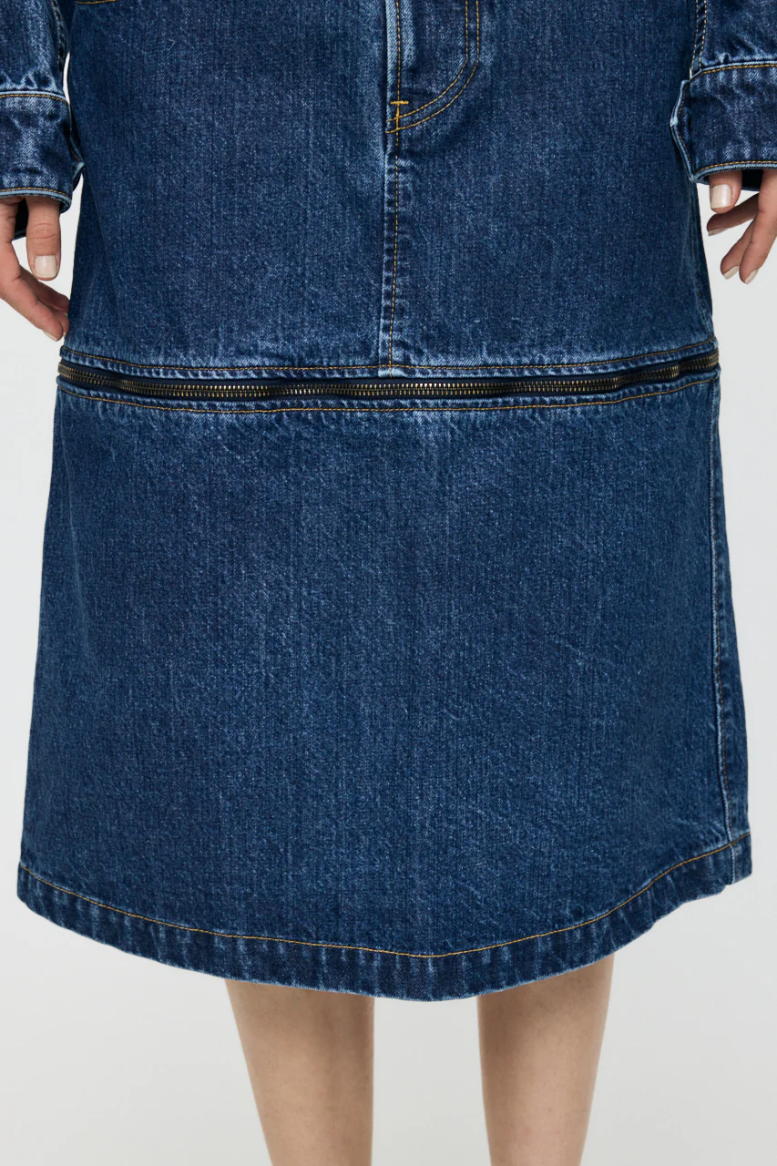 VQ DENIM SKIRT - Image 11