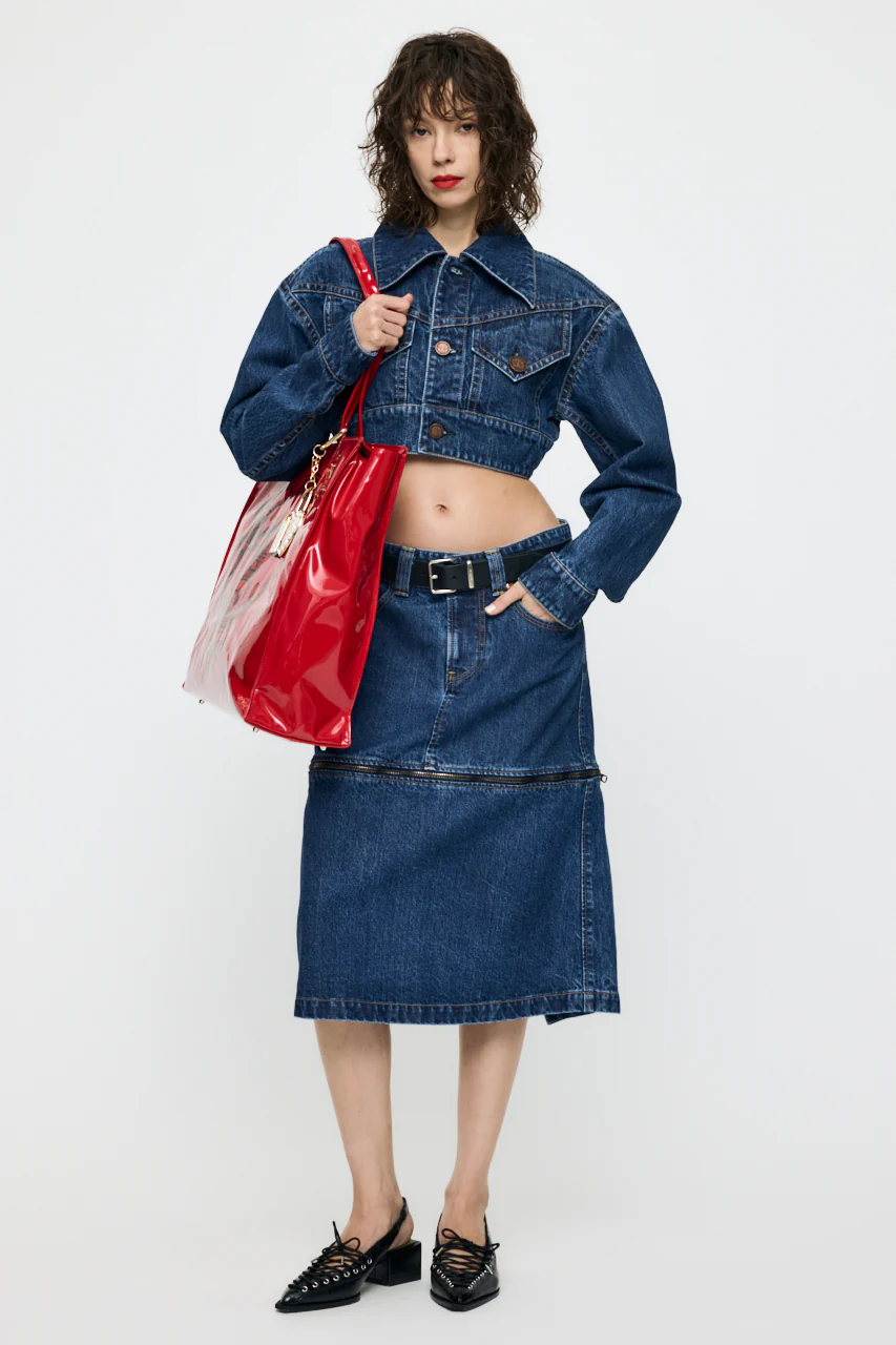 VQ DENIM SKIRT - Image 6