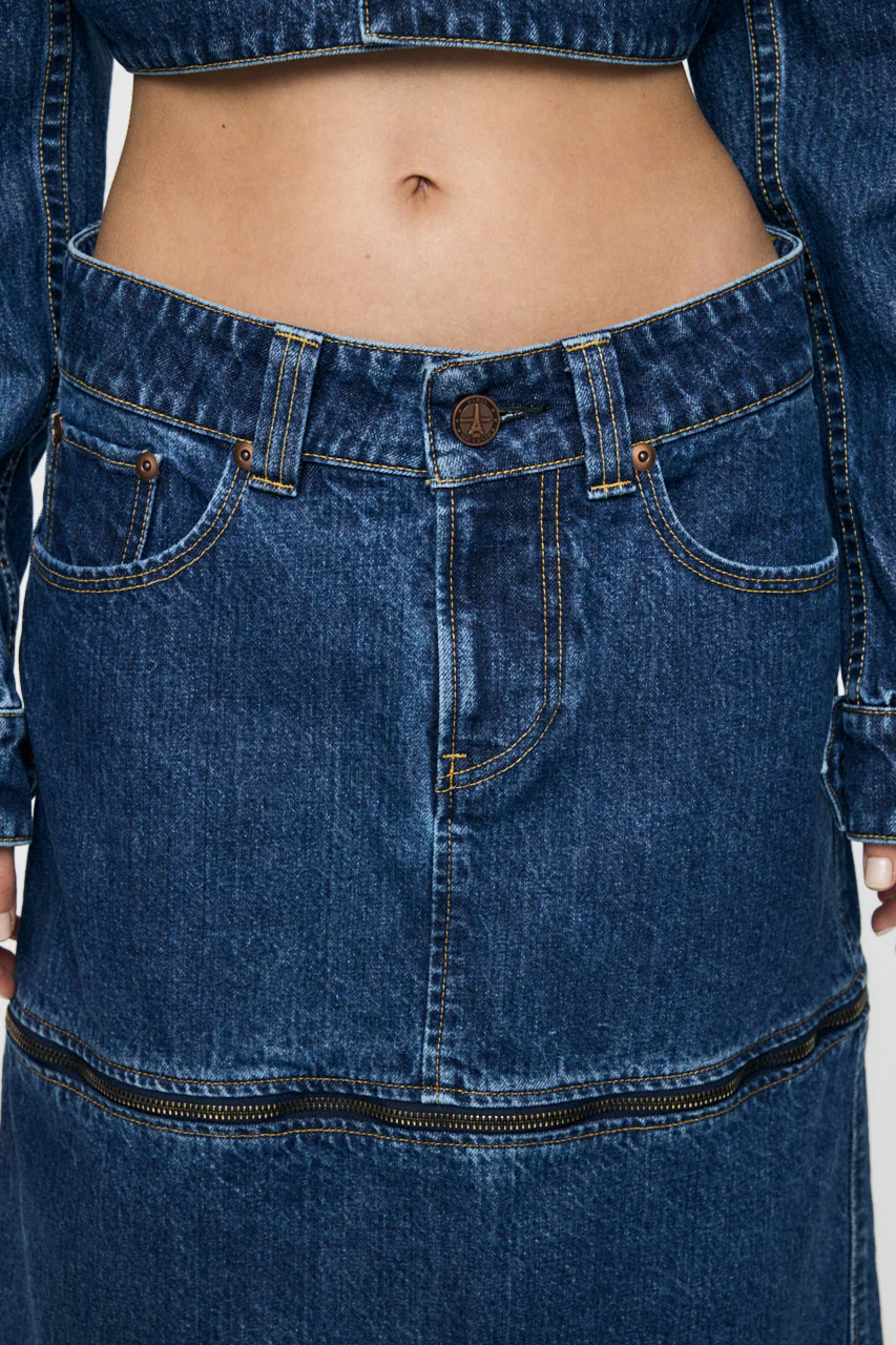 VQ DENIM SKIRT - Image 7