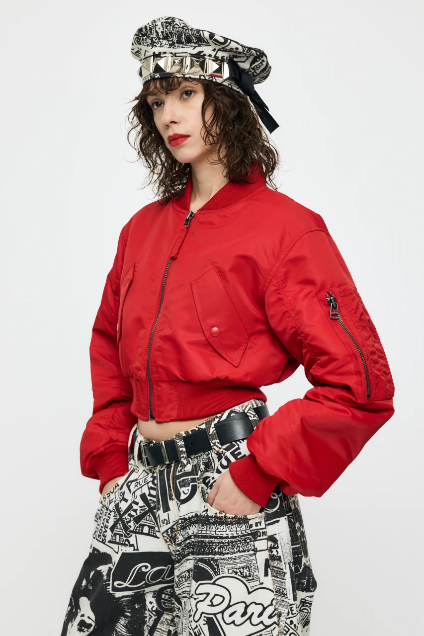 VQ PARIS SYNDROME  DENIM BERET - Image 9