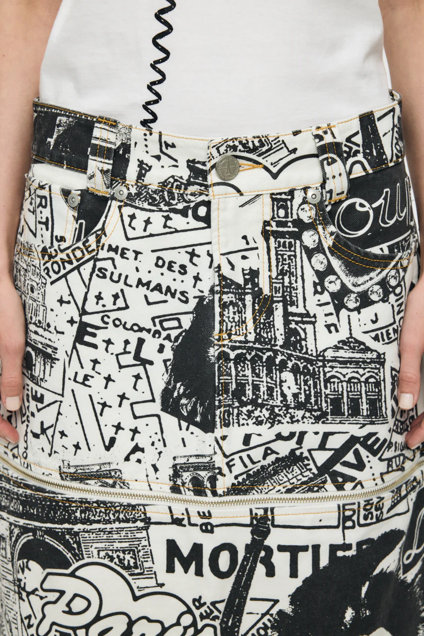 VQ PARIS SYNDROME SKIRT - Image 7