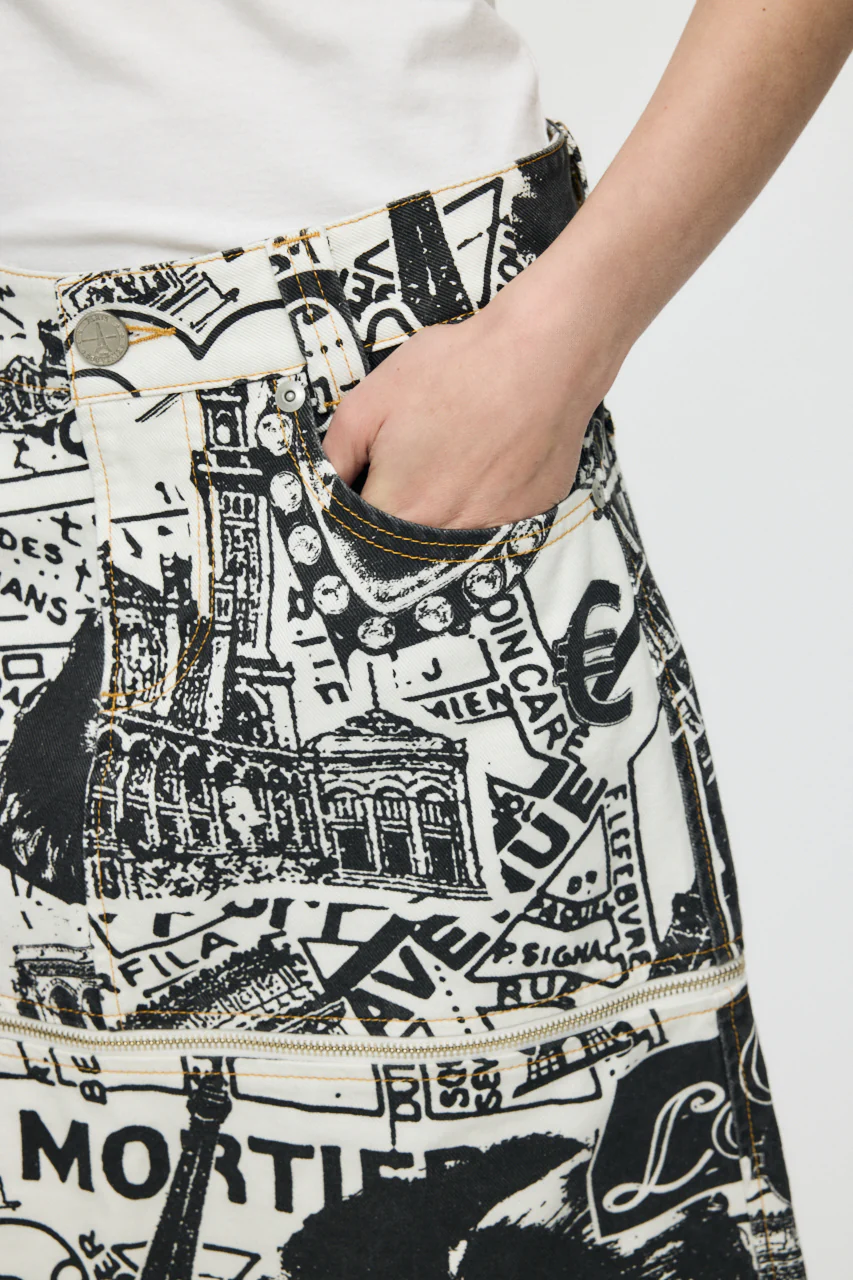 VQ PARIS SYNDROME SKIRT - Image 8